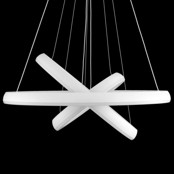 Citilux Jupiter Smart CL730A150S smart suspension chandelier white - Image 6