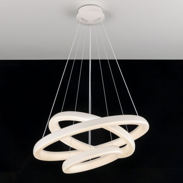 Citilux Jupiter Smart CL730A150S smart suspension chandelier white - Image 9