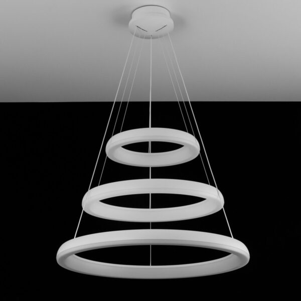 Citilux Jupiter Smart CL730A150S smart suspension chandelier white - Image 12