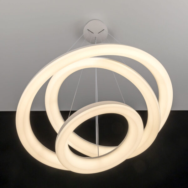 Citilux Jupiter Smart CL730A150S smart suspension chandelier white - Image 18