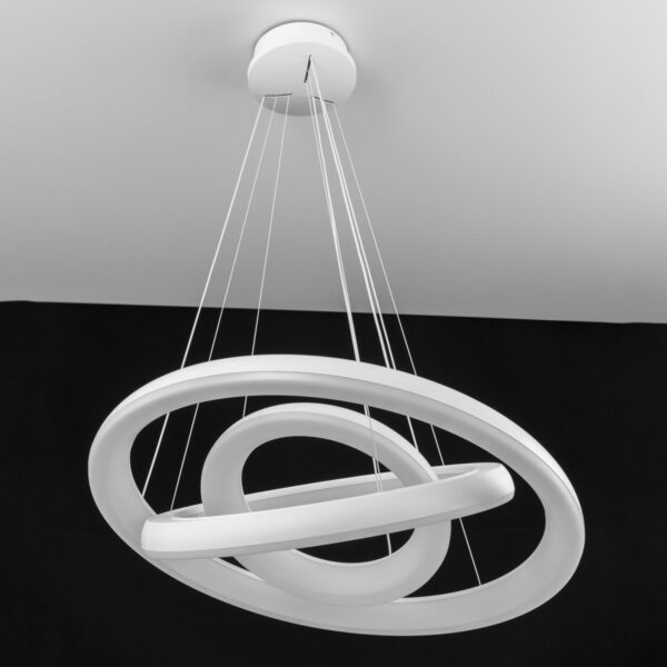 Citilux Jupiter Smart CL730A150S smart suspension chandelier white - Image 21