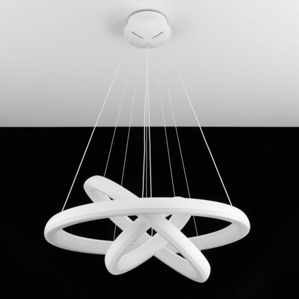 Citilux Jupiter Smart CL730A150S smart suspension chandelier white - Image 27