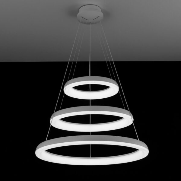 Citilux Jupiter Smart CL730A150S smart suspension chandelier white - Image 31