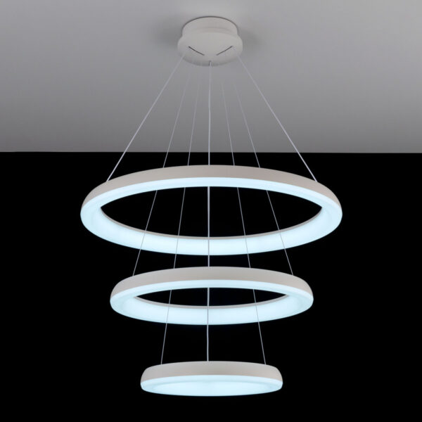 Citilux Jupiter Smart CL730A150S smart suspension chandelier white - Image 32