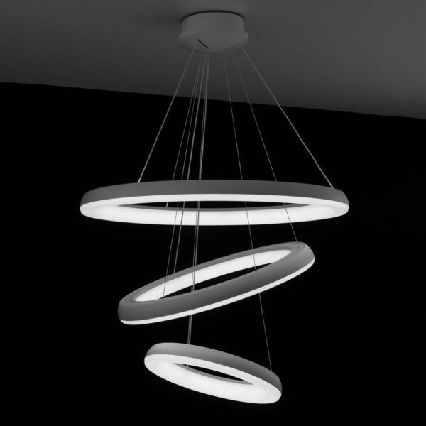 Citilux Jupiter Smart CL730A150S smart suspension chandelier white - Image 33