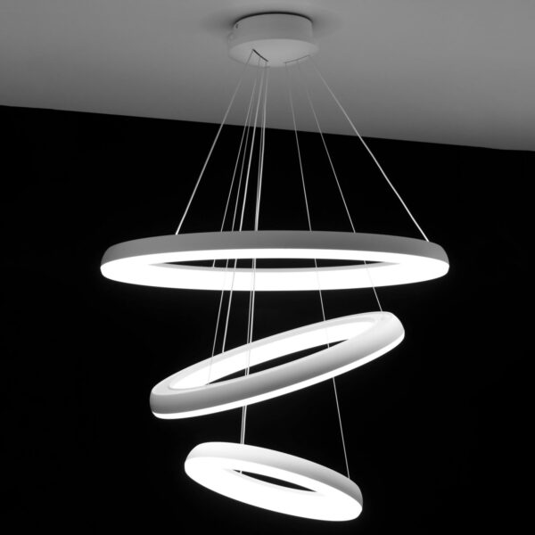 Citilux Jupiter Smart CL730A150S smart suspension chandelier white - Image 35